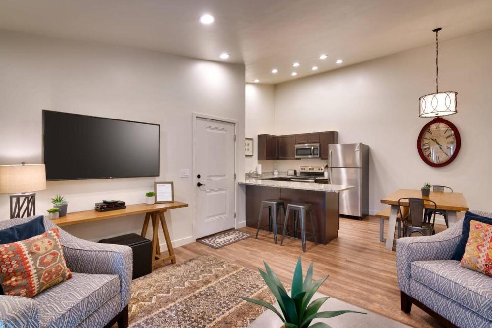 Three-Bedroom Apartment interior